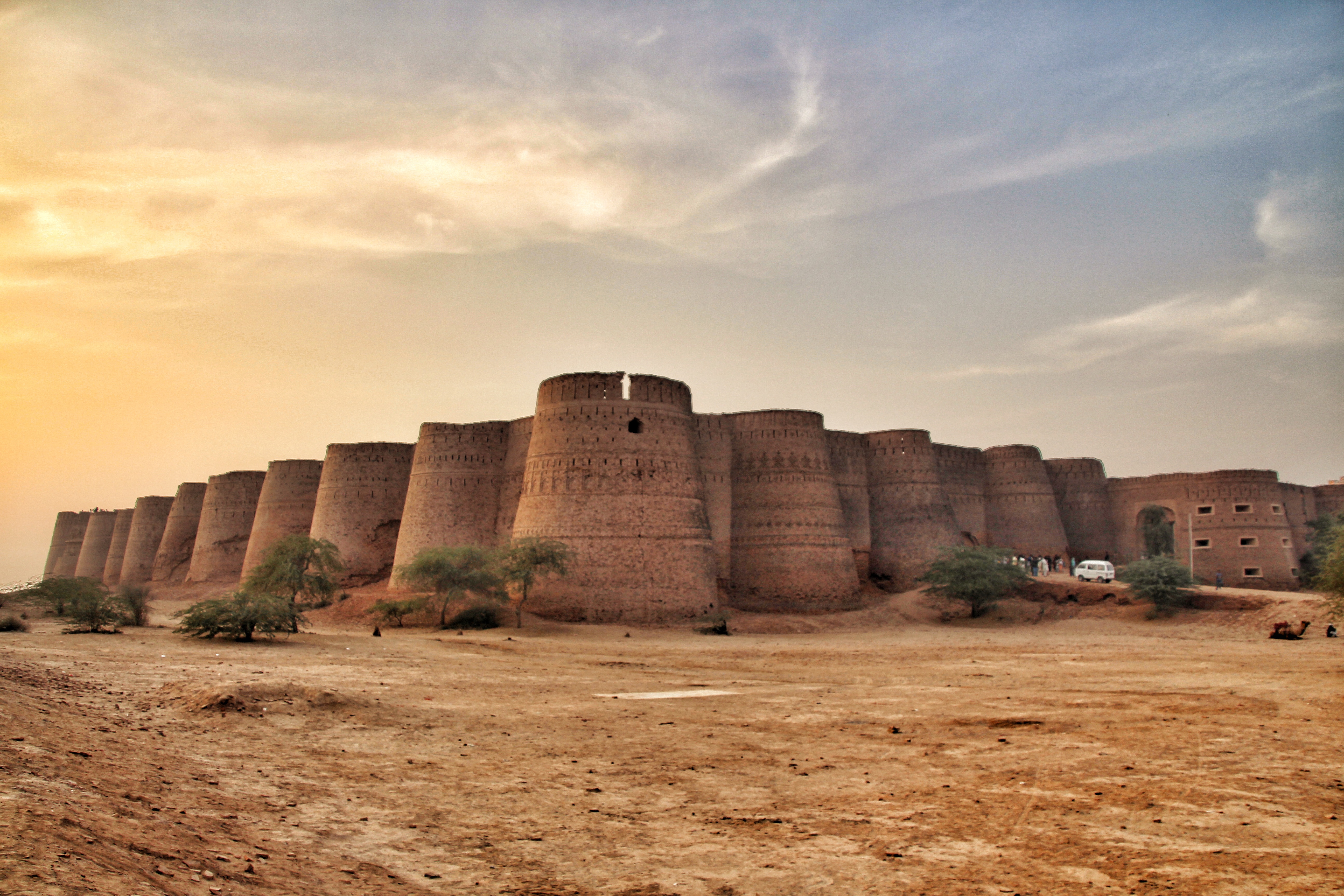Derawar Fort Bahawalpur sunset